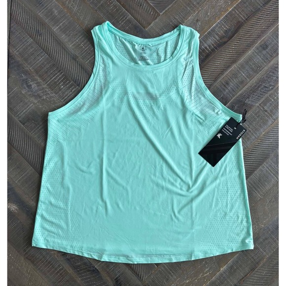 Kyodan Tops - Kyodan Mint Green Tank Top Keyhole Back Size Medium SWT230-JMT NEW